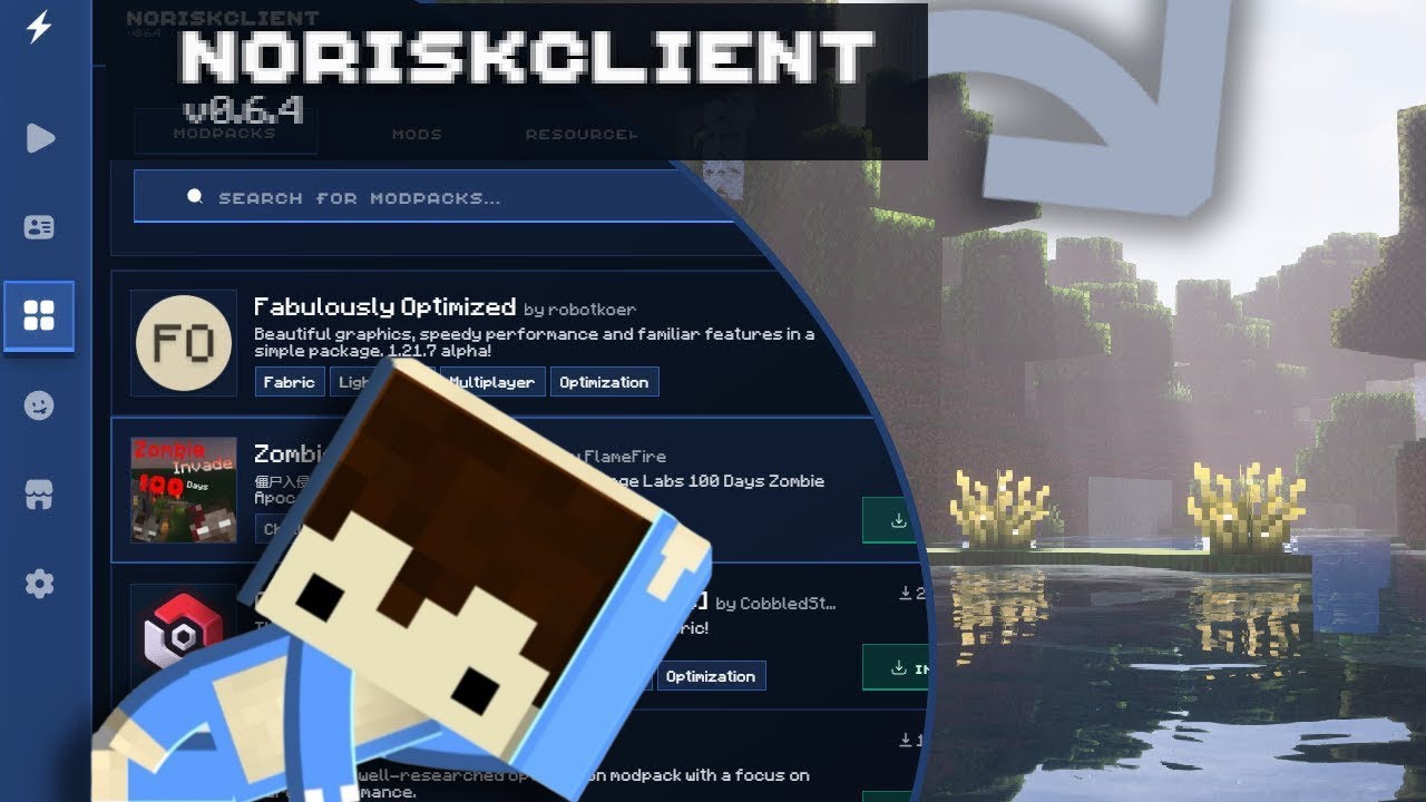 Mods und Shader mit NoRisk-Client | Bug fixed