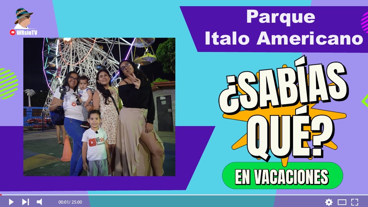 NOS FUIMOS AL PARQUE ITALO AMERICANO: Diversión Total - 2024