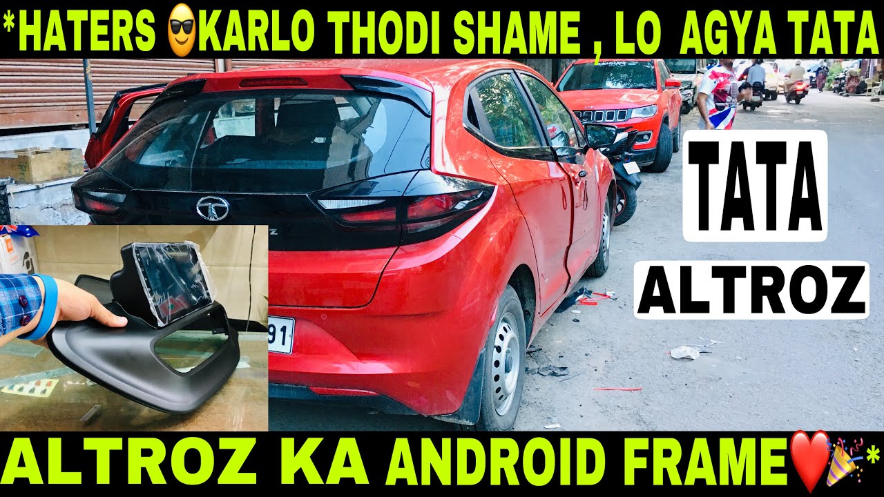 Tata Altroz 2020 | OEM Fitting Android Stereo With Ambient Light Installed By Advance Car | 🤩WOW🤩