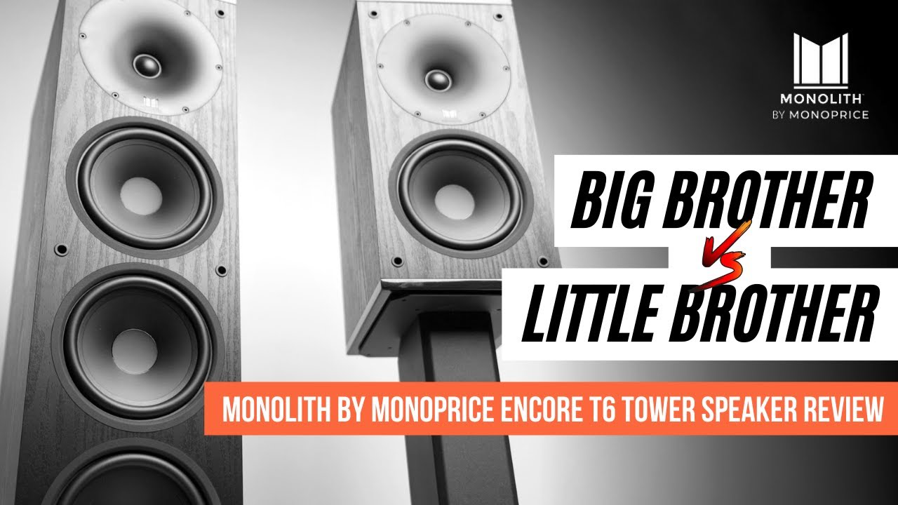 Monolith Encore T6 Tower Speaker Review | TOP Recommendation under $1000!