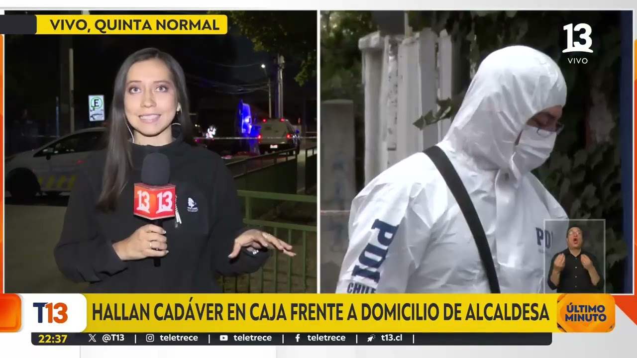 Hallan cadáver en caja frente a domicilio de alcaldesa