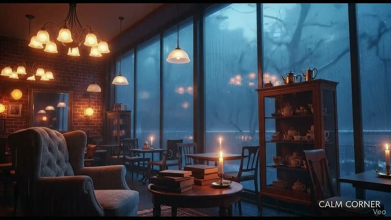 [ #Calm Corner 18 ] Relaxing Jazz for Study, Work & Focus | Cozy Coffee Shop Ambience