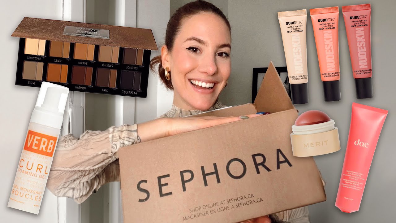 SEPHORA TRY-ON HAUL: everything i got during the sale!