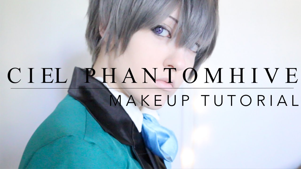 MAKEUP TUTORIAL : Ciel Phantomhive | Black Butler