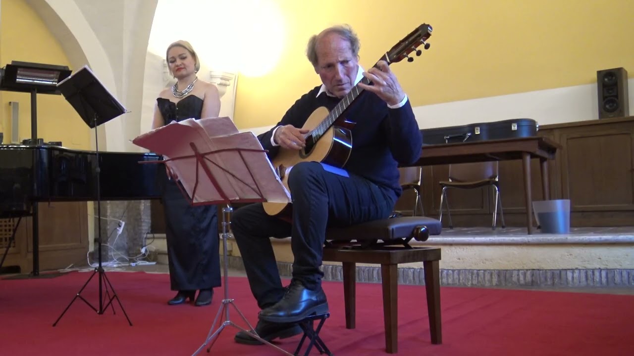 Massimo Agostinelli plays live Alexander Ivanov Kramskoi: Elegia