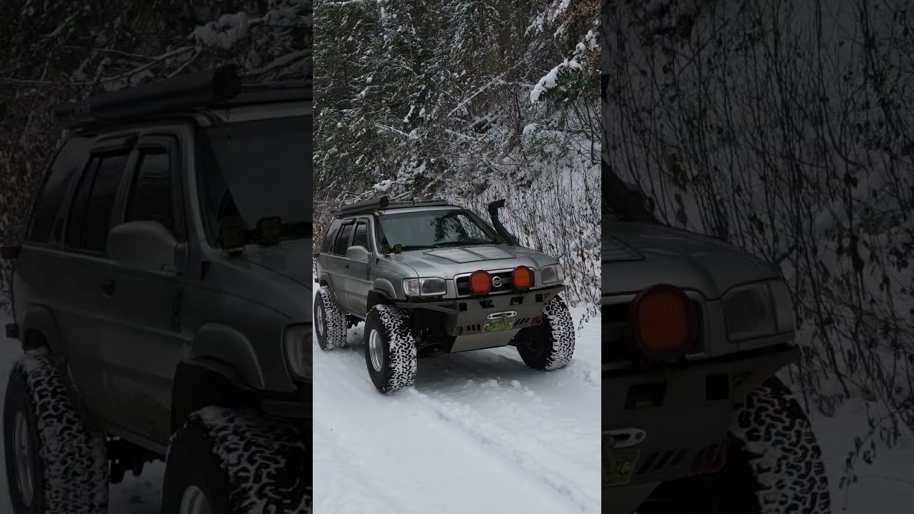 I love snowy trails 😻 