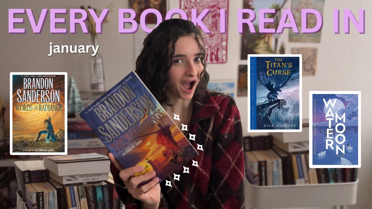 starting my stormlight archive journey 📚❄️ january reading wrap up