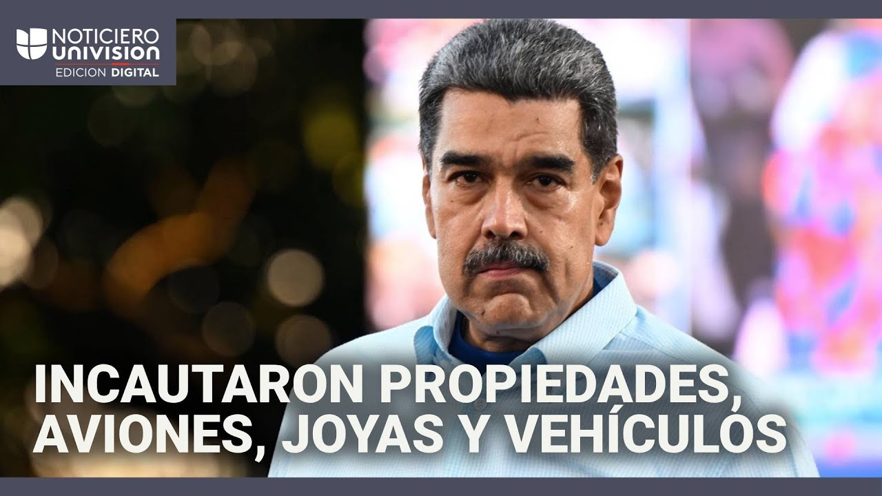 Estados Unidos incauta bienes de Nicolás Maduro: están avaluados en más de 700 millones de dólares