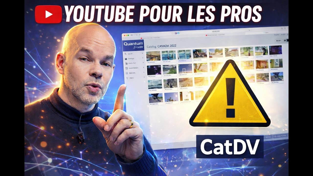 YOUTUBE PRO pour les pros - Présentation de CatDV client web par QUANTUM