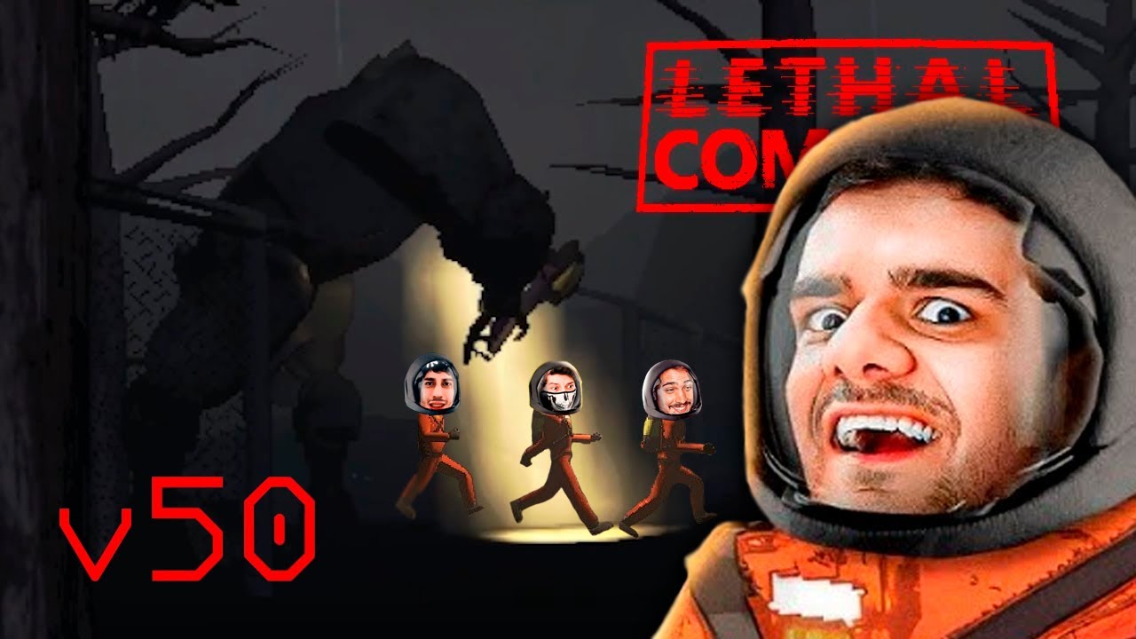 FINALMENTE JOGAMOS LETHAL COMPANY V50 (mas deu tudo errado porque somos burros)