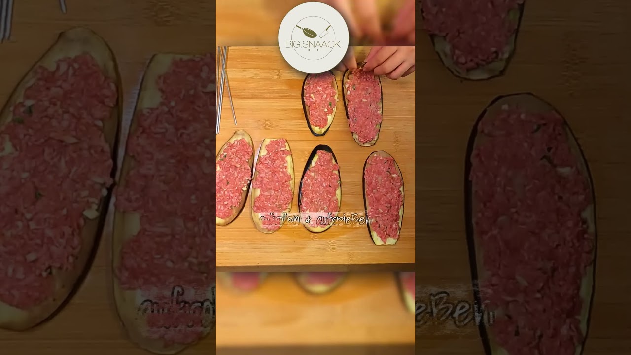 So easy und schnell im Airfryer, probiert es aus! | Auberginen Spieße von Big.Snaack 