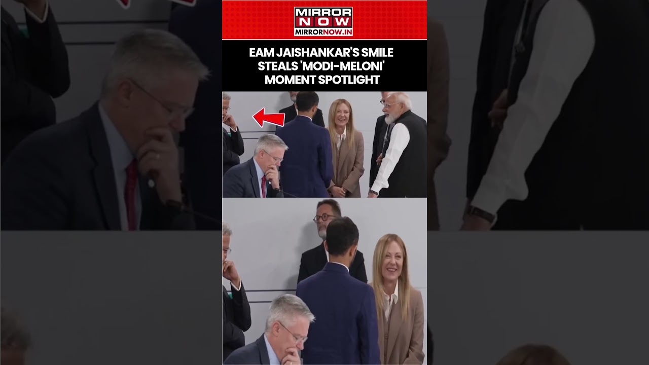 G7 Summit 2026: EAM Jaishankar's Smile Steals 'Modi-Meloni' Moment Spotlight #shorts