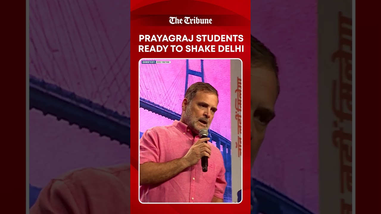 Prayagraj Students&rsquo; Voice Will Shake Delhi: Rahul Gandhi&rsquo;s Chhatron Ki Goonj