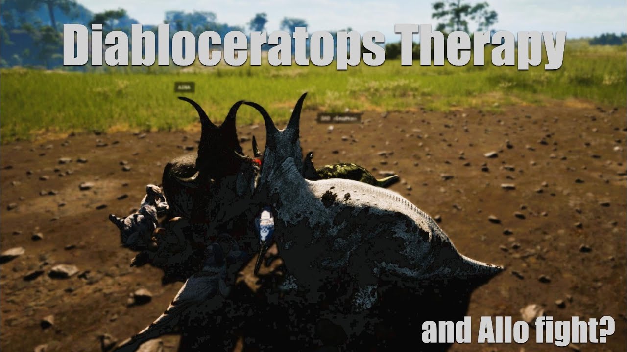 Not so chill Diablo therapy break - Diabloceratops Gameplay - The Isle Evrima
