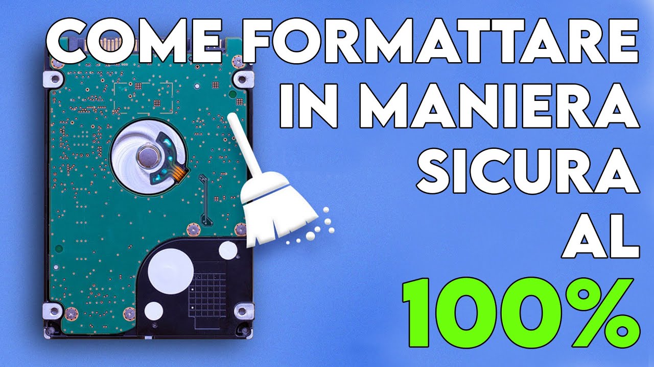 FORMATTAZIONE SICURA A BASSO LIVELLO | Cos'&egrave; e come farla