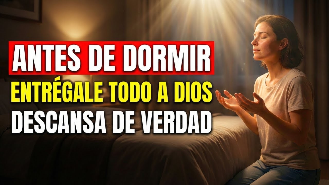 Antes de Dormir, Entrégale Todo a Dios y Descansa de Verdad