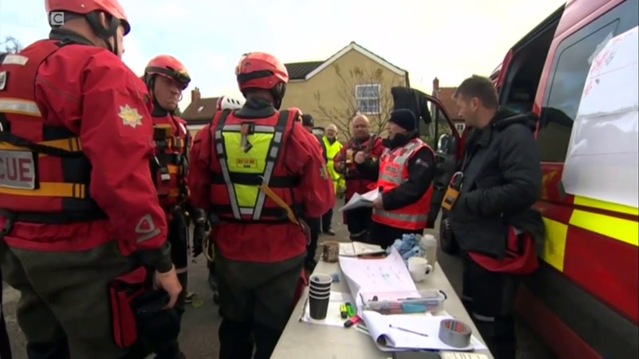 BBC Look North 11th November 2019 Flooding emergency in Fishlake, Doncaster