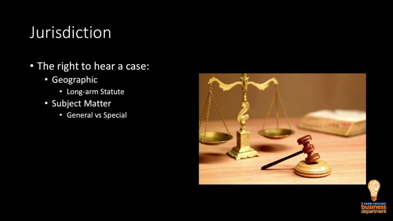 Basic Judicial Requirements
