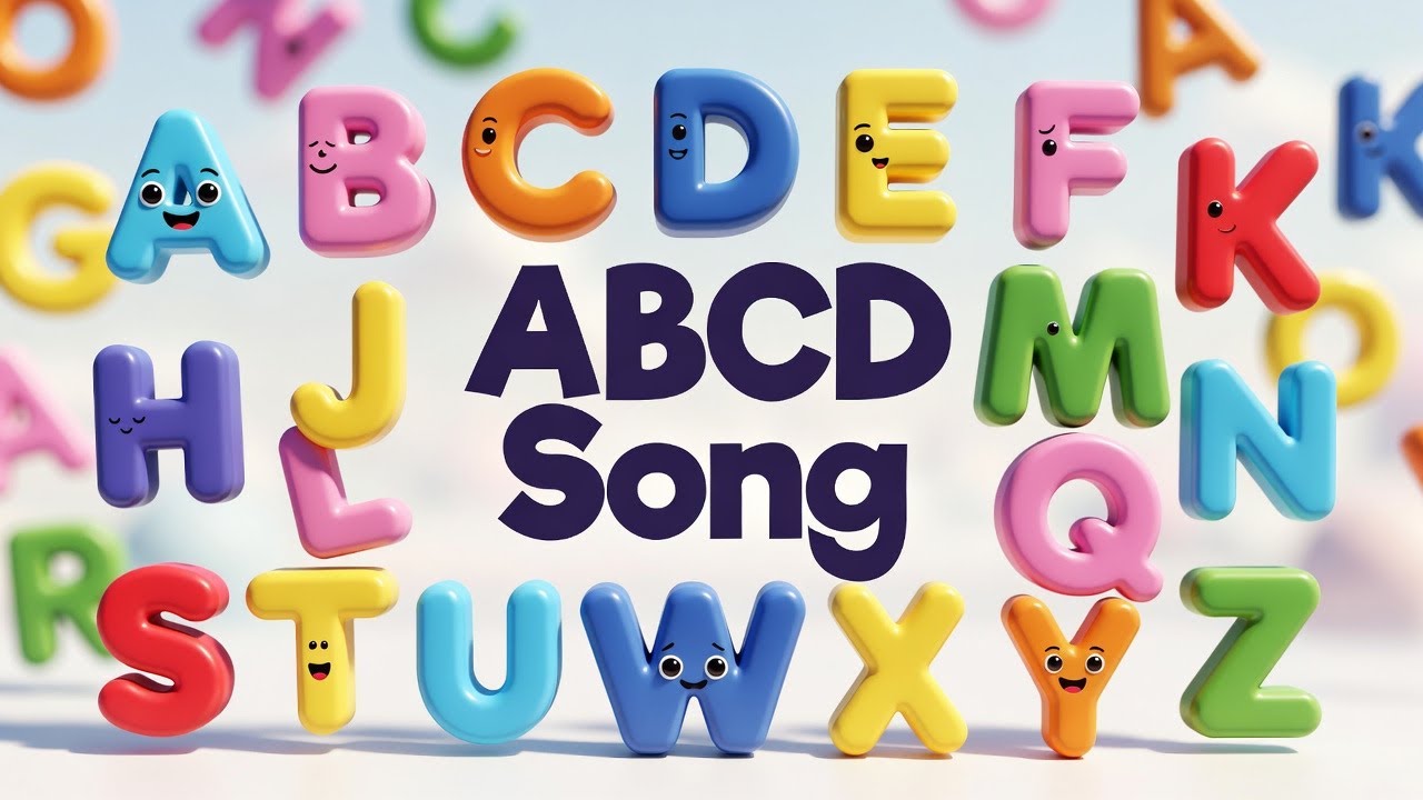 ABCD to Z Alphabet Song for Kids | Learn Letters A to Z | Fun 3D Cartoon Animation | Gem-Gam Stories