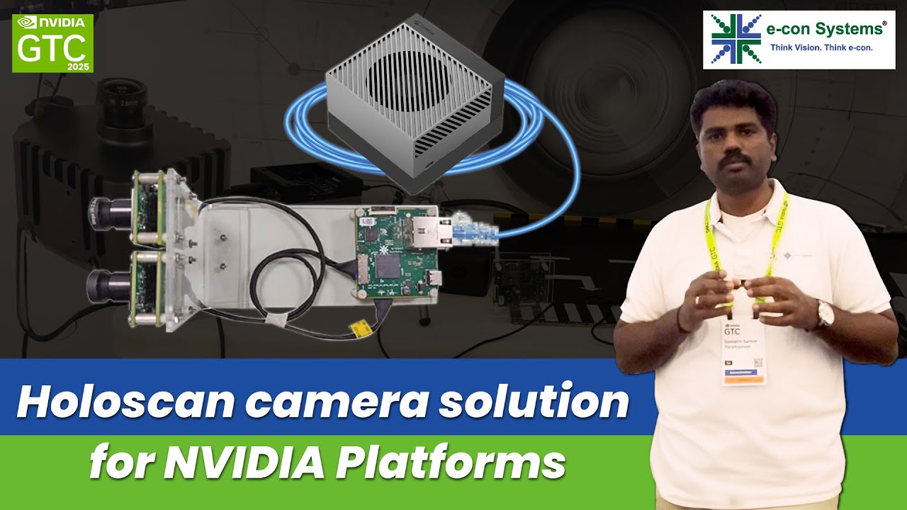 e-con's new Holoscan camera solution for NVIDIA Platforms | AI Imaging for Robotics & Medical
