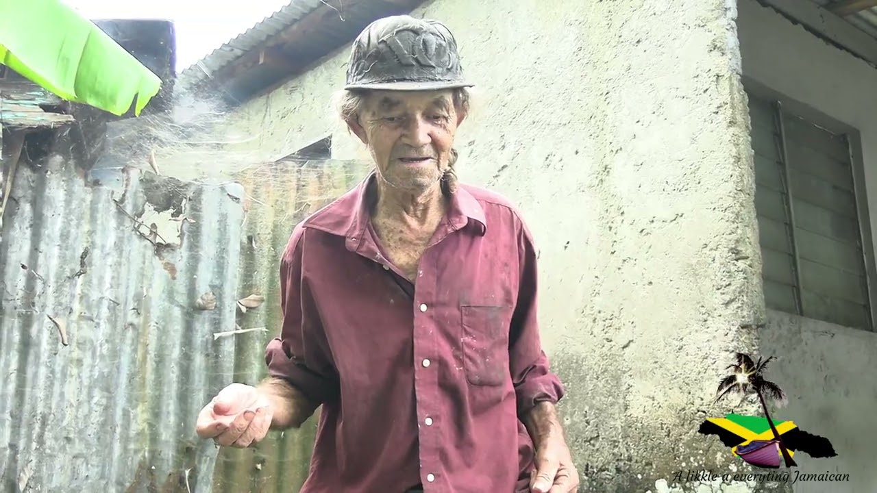 Watch: Elderly man way up in the hills of New Hope Trelawny, shares his story !!!