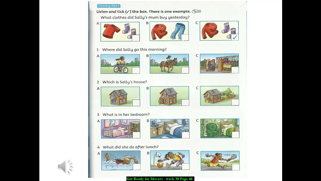 Movers - Get Ready for Movers - Track 30 Page 47