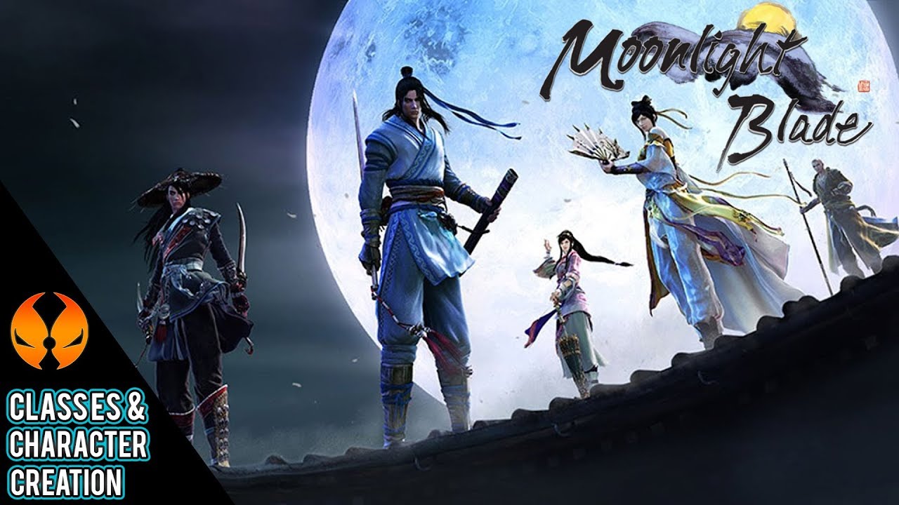 Moonlight Blade KR OBT - All Classes Showcase & Character Creation [天涯明月刀]