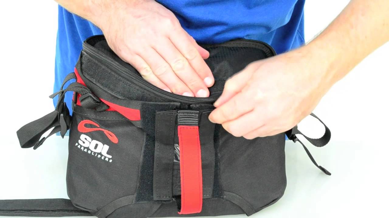 Container Frontal para Reserva - Front Reserve Container / Instrument Deck - SOL Paragliders