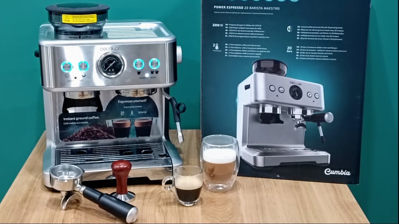 Cecotec Power Espresso Espressomaschine (Barista Maestro)