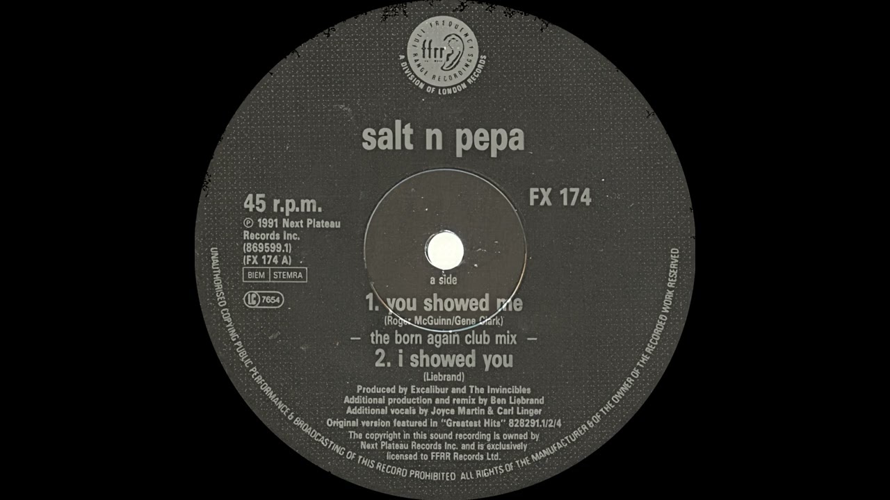 Salt 'N' Pepa - You Showed Me (The Born Again Club Mix)