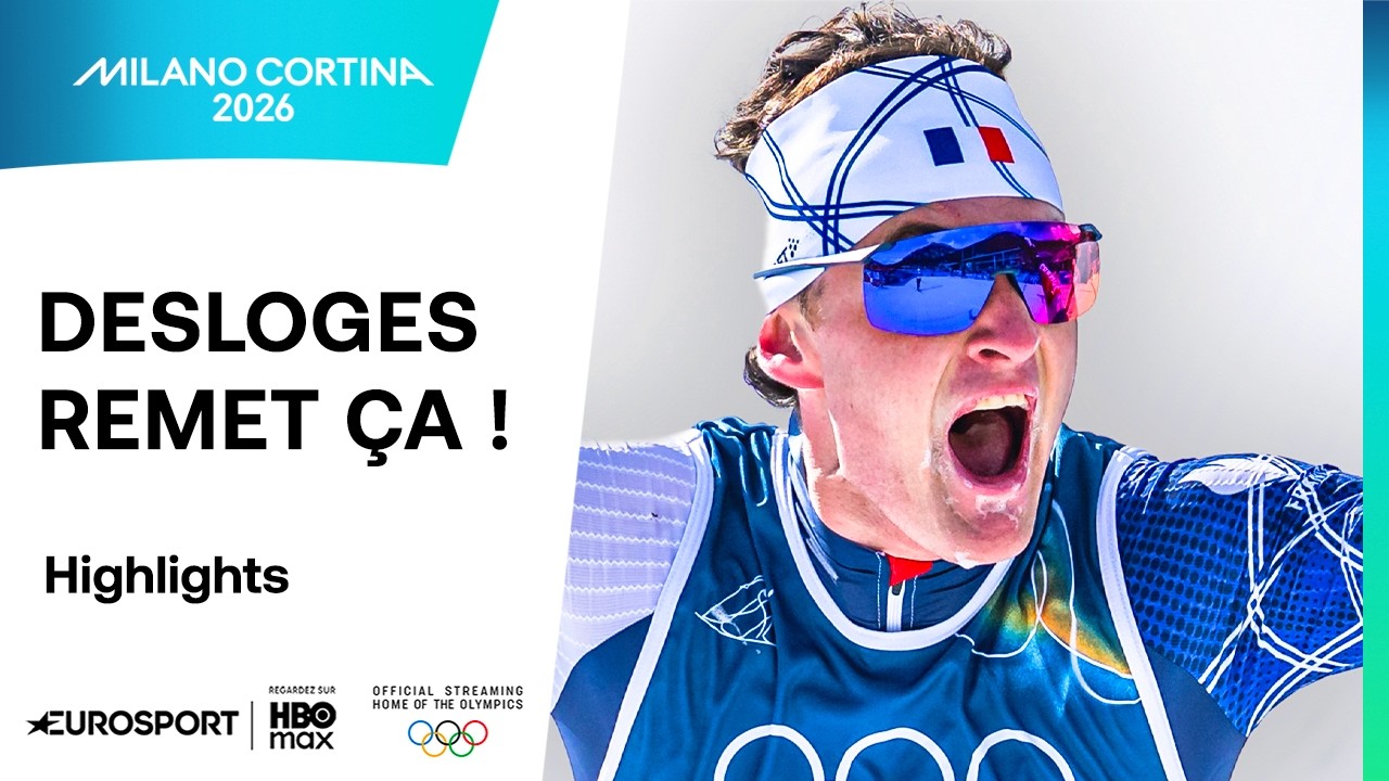 JO 2026 - L’EXPLOIT XXL du Français Mathis Desloges qui décroche l’argent derrière la LÉGENDE Klaebo