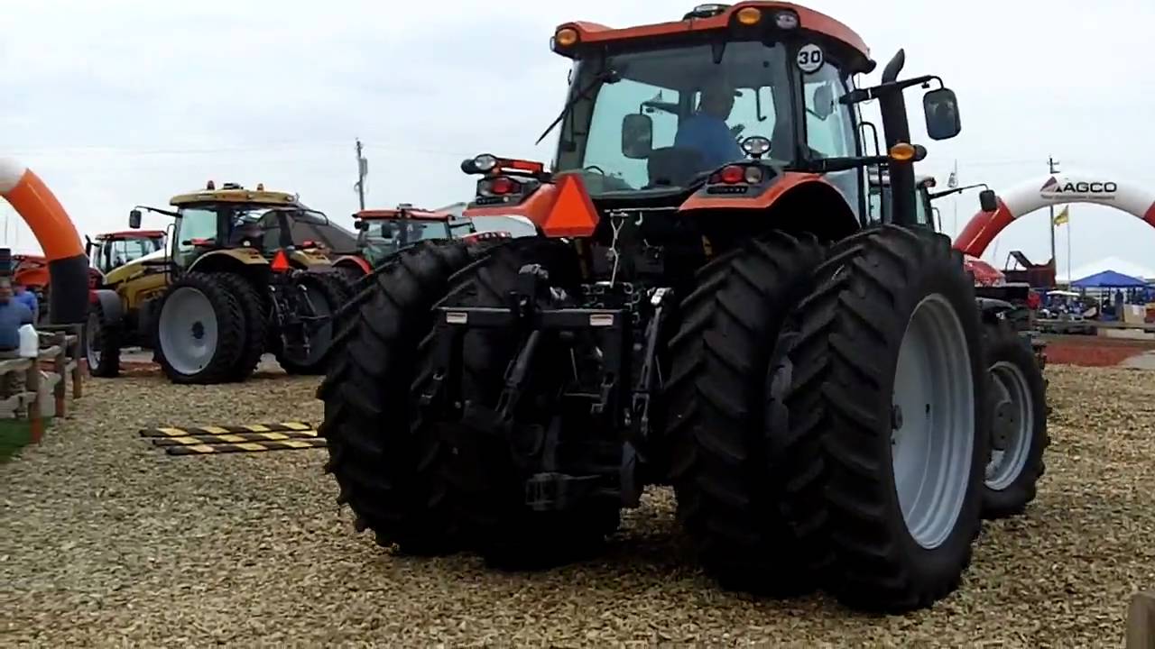 AGCO Tractors with Auto Guide 2