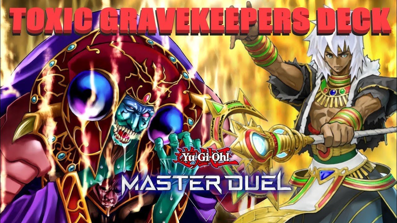 MOST TOXIC GRAVEKEEPERS DECK IN YUGIOH MASTER DUEL RANKED WITH DECK EXPLANATION