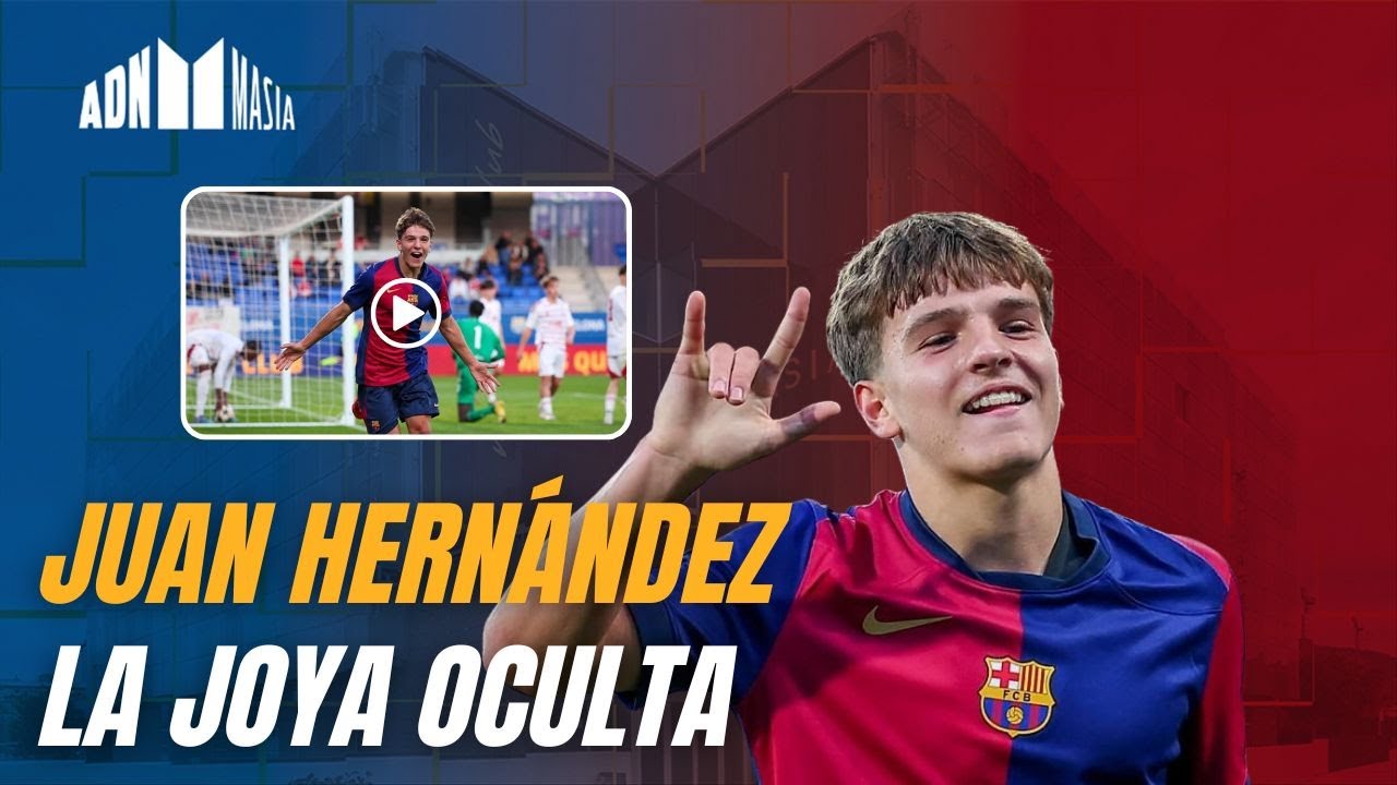JUAN HERNÁNDEZ, el 'TAPADO' de Teruel que quiere ganarse un sitio en el Barça | 1x09 ADN Masia