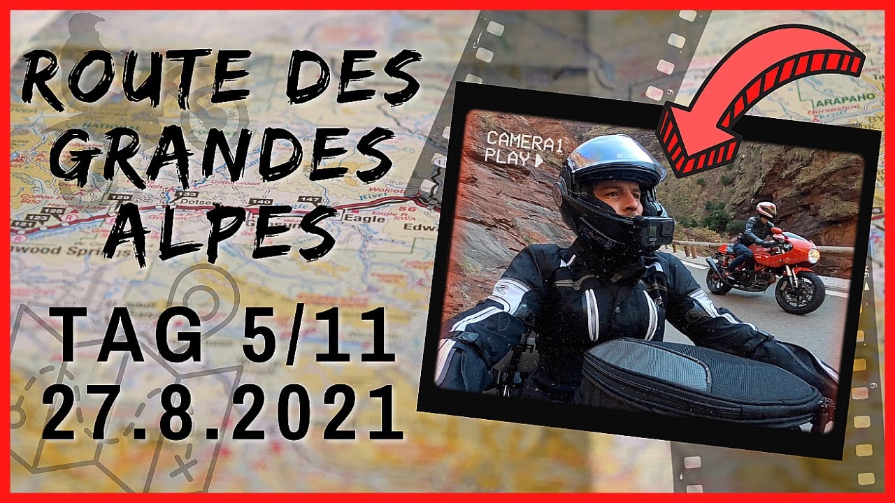 🇫🇷 🏍🏔 France 2'000 KM MOTORCYCLE-ADVENTURE ⛺️ - Route des Grandes Alpes, Day 5/11