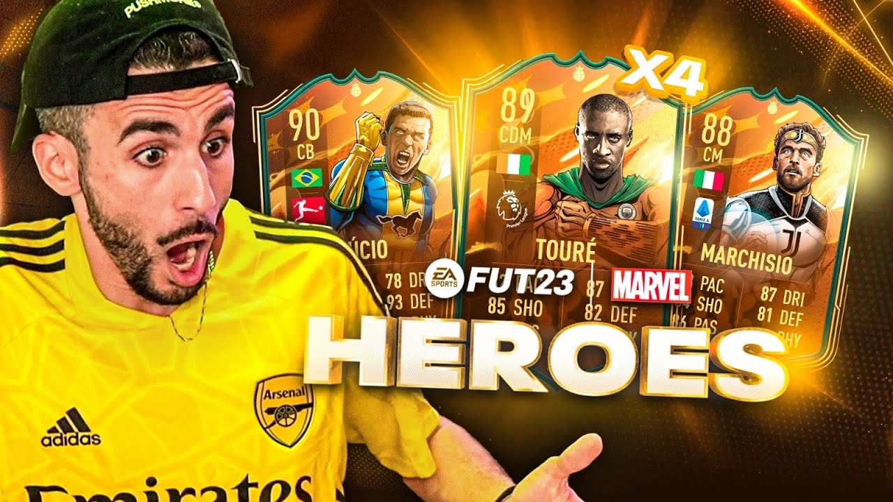 😱 HO TROVATO 4 EROI del MONDIALE! | FIFA 23 MARVEL HERO WORLD CUP