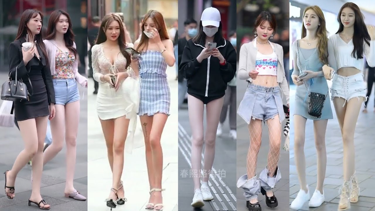 Mejores Street Fashion Douyin China | 抖音街拍穿搭 ！Douyin Tiktok China Thời Trang Đường Phố Ep.272