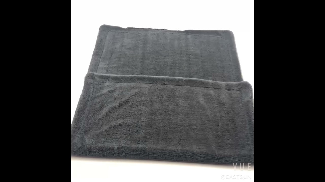 Microfiber Car Drying Towel Twisted Loop Pile Drying Towel Premiun Microfiber Absorbent Towel