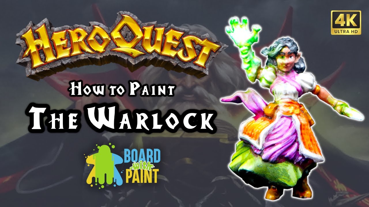 Painting HeroQuest: Episode 18 - The Warlock