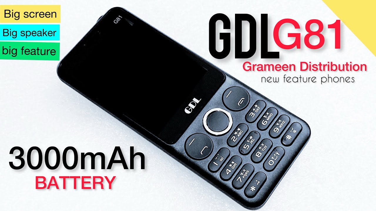 big battery keypad phone 2023 | gdl g81 price in bangladesh | big screen feature phone | JSR tech re