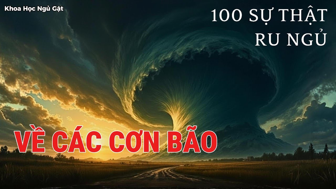 Những Bí ẩn mà bạn chưa biết về bão giúp bạn dễ ngủ — Khoa Học Ngủ Gật