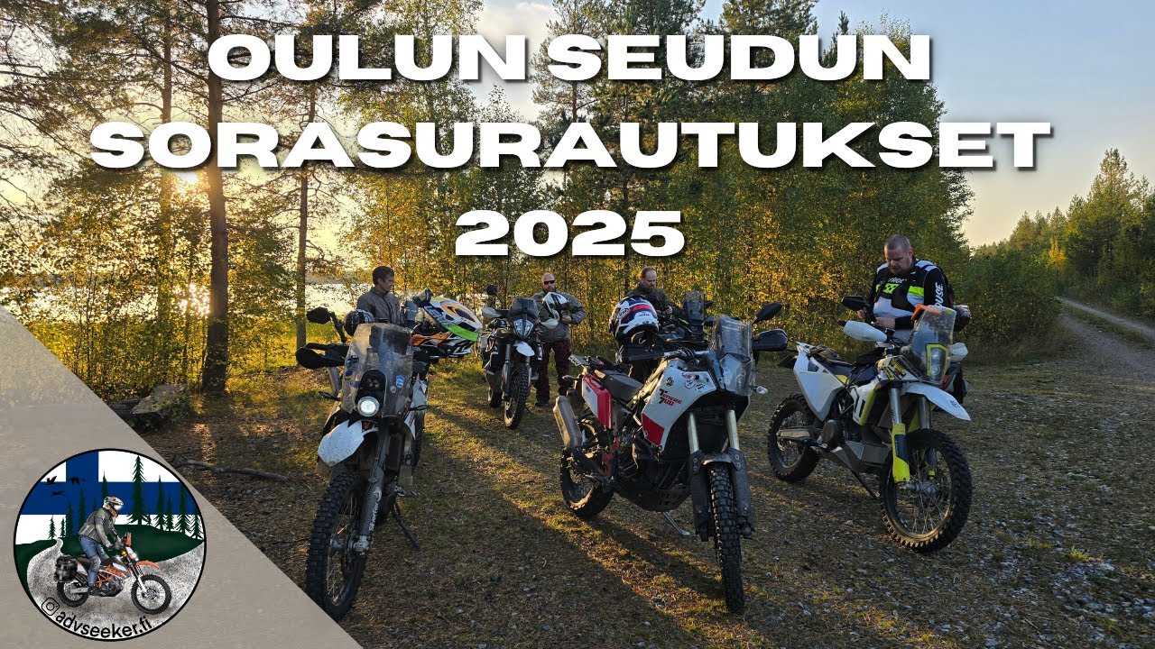 Maisemia ja makkaraa sorasurautuksilla!