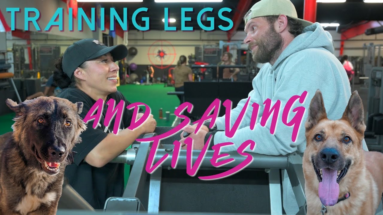 Training Legs & Saving Lives!