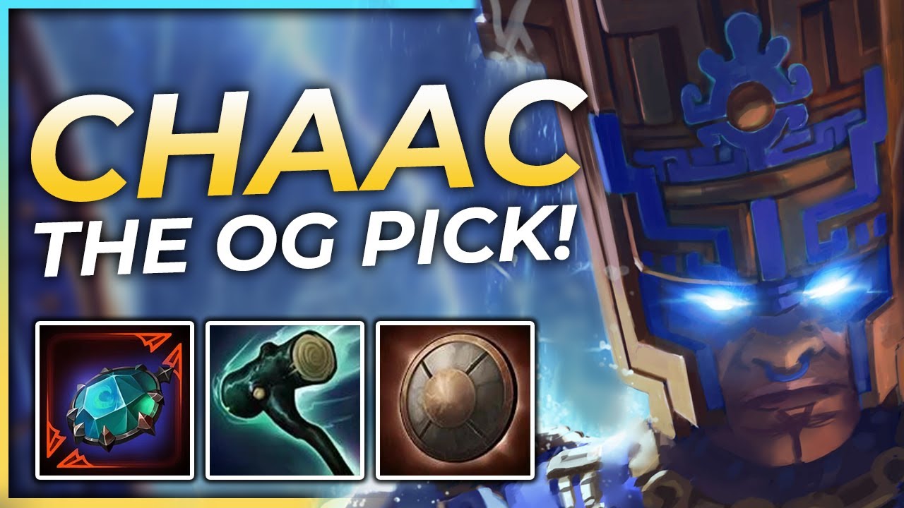 CHAAC CREATES INFINITE SPACE IN TEAMFIGHTS! - SMITE GM Solo Ranked