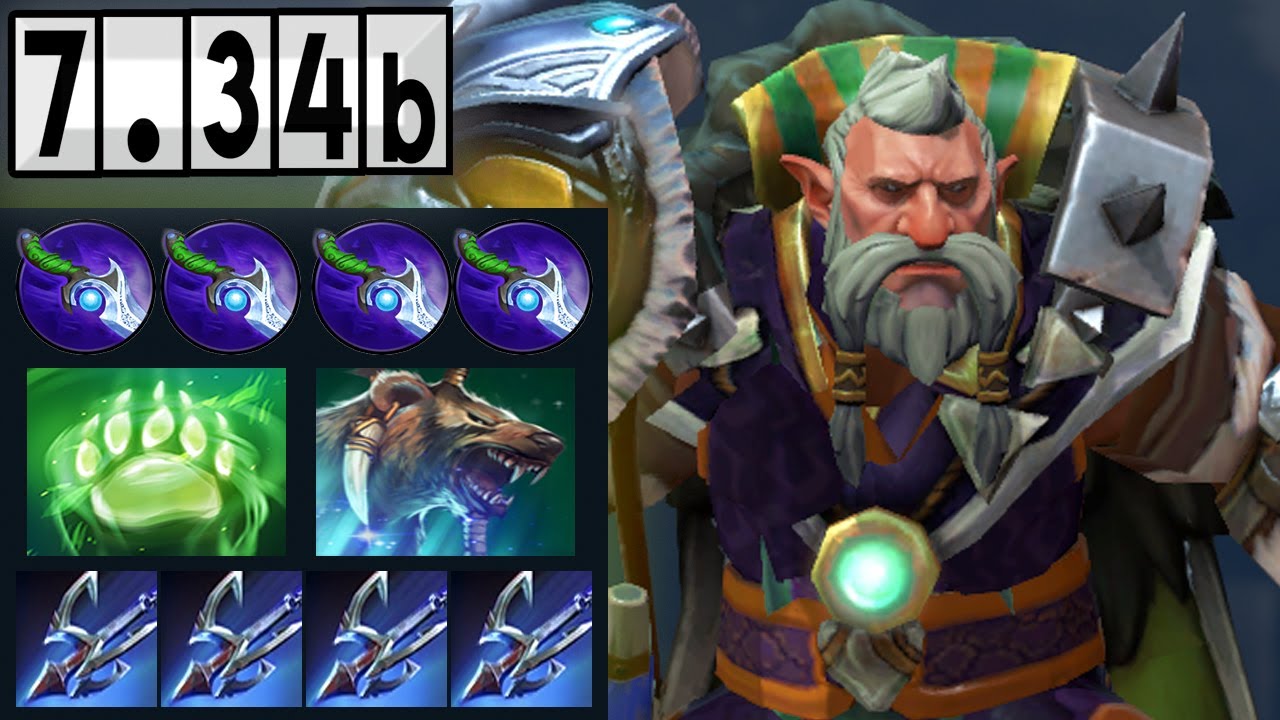 Lone Druid - TOTAL DOMINATION [Full Match Gameplay Dota 2] 7.34b
