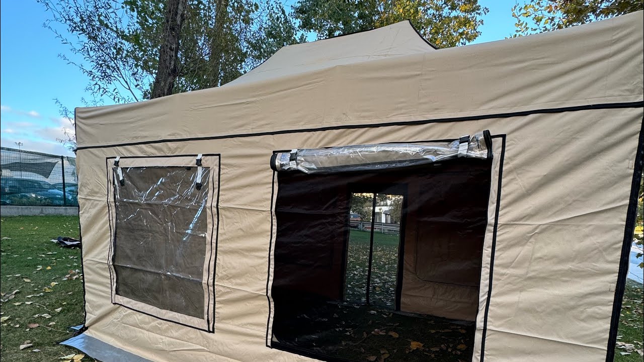 CLK Outdoor Gazebo Karavan Çadırı Kış Bahçesi Tanıtımı