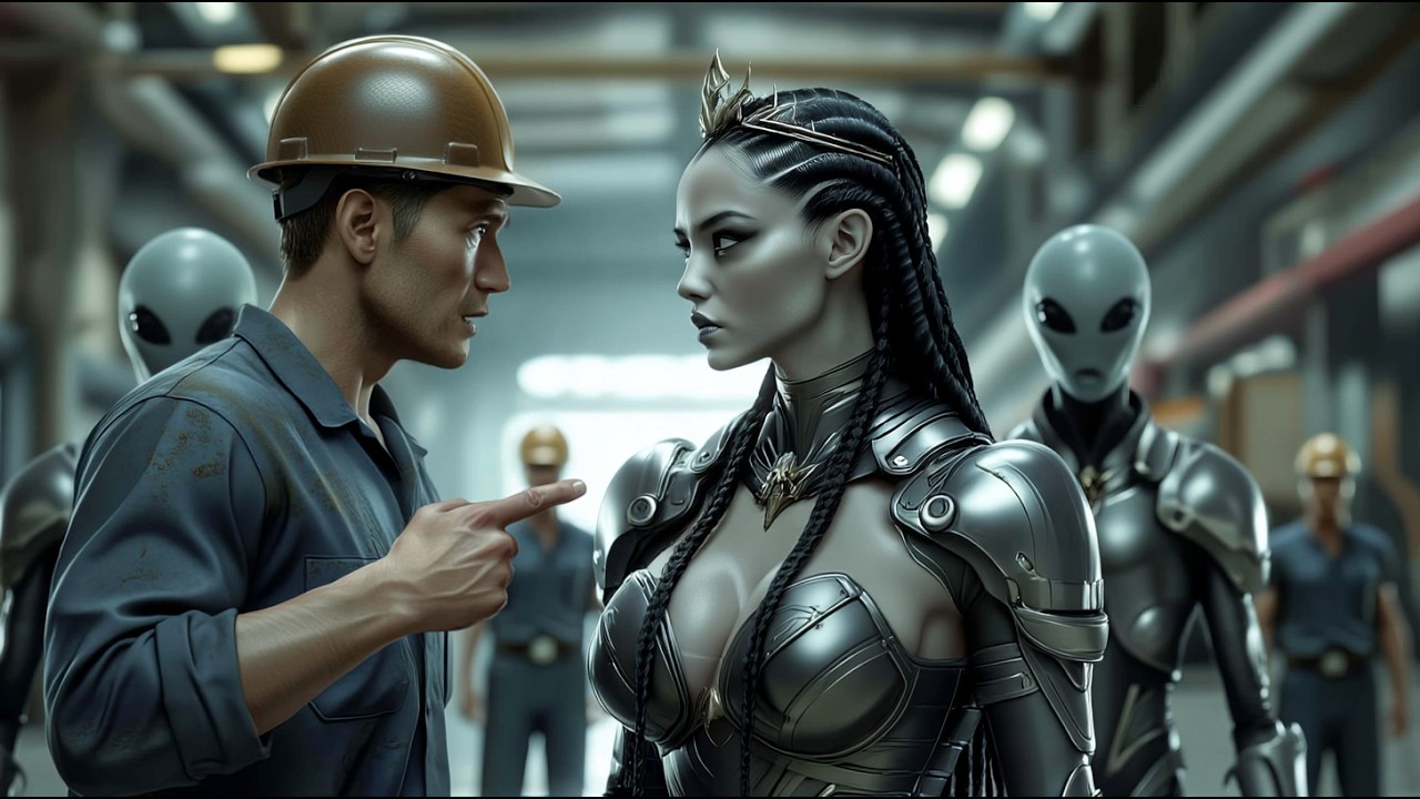 I Traveled as a Factory Worker to Another Galaxy—The Alien Queen Chose Me as Her Guard. I Agreed.