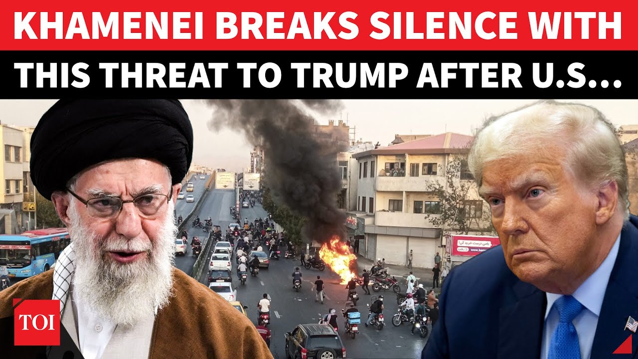 Khamenei RETALIATES After Trump&rsquo;s &lsquo;Interference&rsquo; Amid Mass Protest; Issues Chilling Warning To US