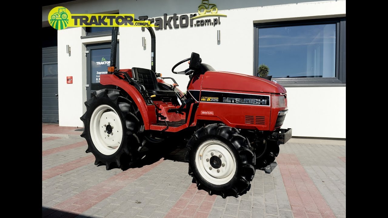 Mitsubishi MTX225 4x4 22KM japoński mini ciągnik TRAKTOR.COM.PL