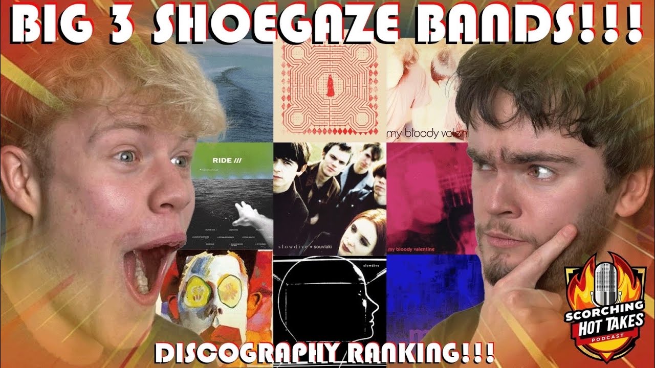 RANKING EVERY ALBUM FROM THE SHOEGAZE BIG 3 (MBV, Slowdive & Ride)